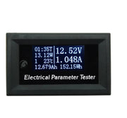 Multifunctional OLED Voltage And Current Meter Temperature Timer 100V 10A