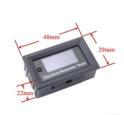 Multifunctional OLED Voltage And Current Meter Temperature Timer 100V 10A