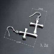 Ladies Fashion Cross Earrings Accessories