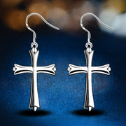 Ladies Fashion Cross Earrings Accessories