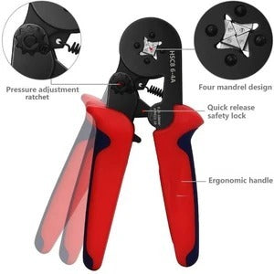 Pipe type terminal crimping pliers