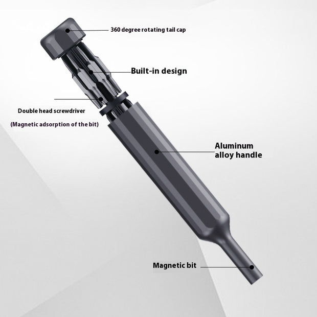 27-in-1 Mini Dual Purpose Portable Precision Screwdriver Set