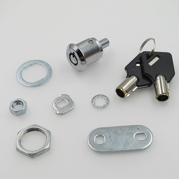 Thickened Cylinder Key Cam Lock Zinc Alloy File Iron Locker