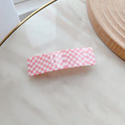 Acetate Simple Graceful Hair Accessories Horizontal Clip Rectangular All-match Spring Clip For Women