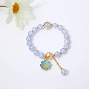 Crystal String Beads Bracelet SUNFLOWER Ins Bracelet