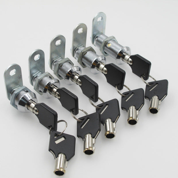 Thickened Cylinder Key Cam Lock Zinc Alloy File Iron Locker