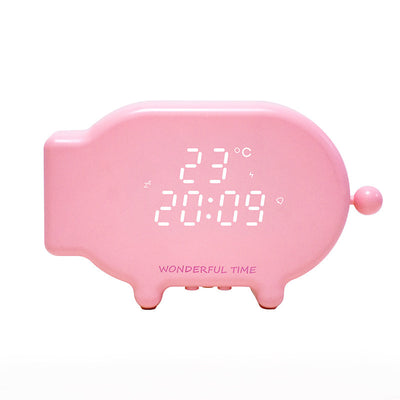 Multifunctional Charging LED With Temperature Display Alarm Clock